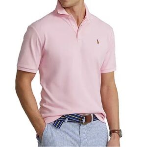 Polo Ralph Lauren Men's Classic Fit Soft Cotton Polo
Pink
XXL